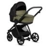 Tutis Mio3+ Thermo Leather Collection universalus vežimėlis 4in1 (025) + Tutis Elo Lux i-Size autokėdutė ir Isofix bazė