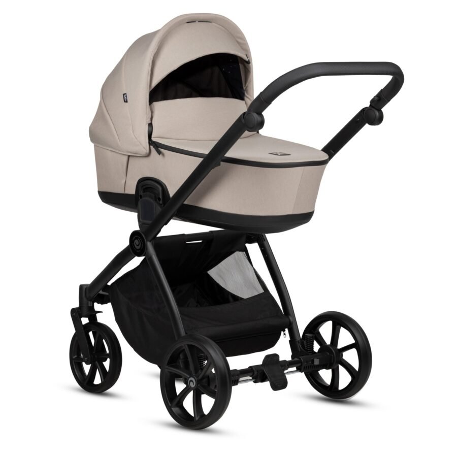 Tutis Mio3+ Thermo ratiņi 4in1 Moon Rock (611) + Tutis Elo Lux i-Size autokrēsliņš un ISOFIX bāze