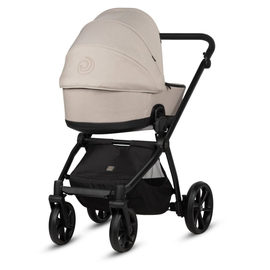 Tutis Mio3+ Thermo ratiņi 4in1 Moon Rock (611) + Tutis Elo Lux i-Size autokrēsliņš un ISOFIX bāze