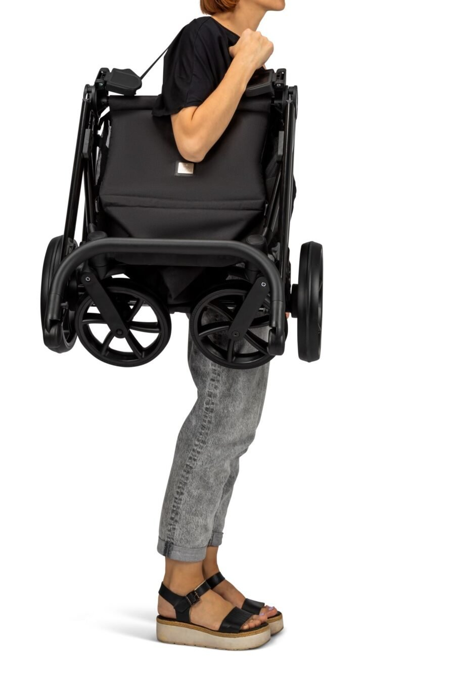 Tutis Mio3+ Thermo Leather Collection ratiņi 3in1 (180) + Cybex Cloud T autokrēsliņš