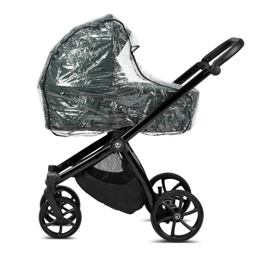 Tutis Mio3+ Thermo Leather Collection ratiņi 4in1 (180) + Tutis Elo Lux i-Size autokrēsliņš un ISOFIX bāze