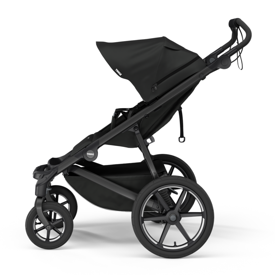 Thule Urban Glide 4-wheel universālie ratiņi 2in1 Black
