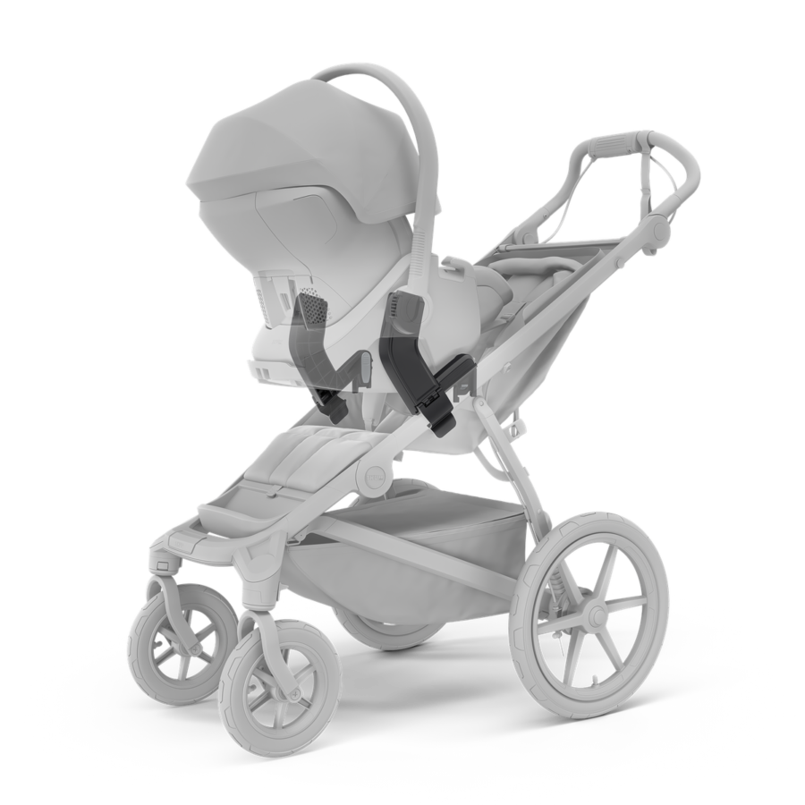 Thule Urban Glide 4-wheel universālie ratiņi 2in1 Beige