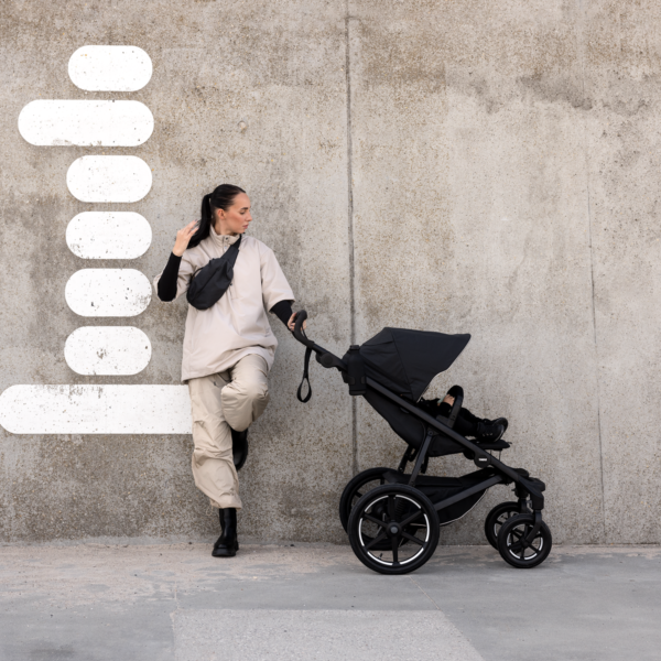 Thule Urban Glide 4-wheel universālie ratiņi 2in1 Beige