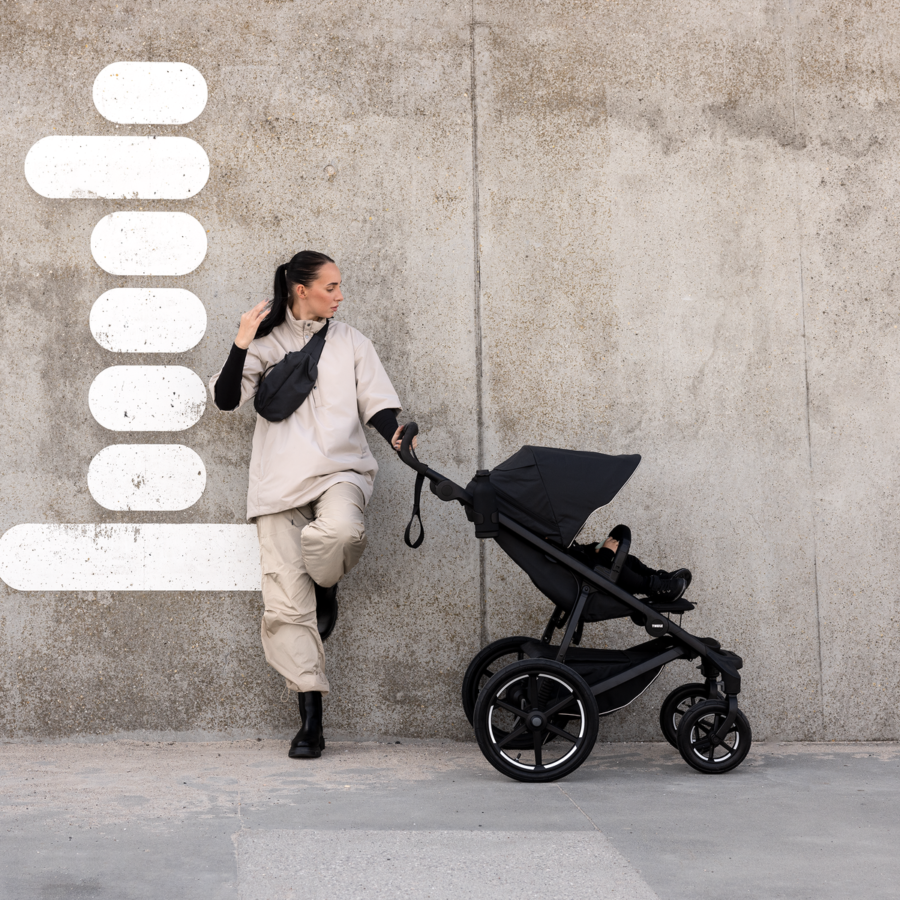 Thule Urban Glide 4-wheel universālie ratiņi 2in1 Beige