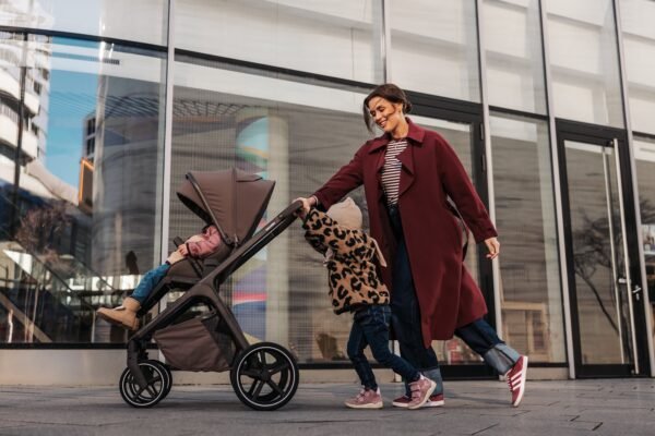 Easywalker Zoey universālie ratiņi 2in1 Chestnut Brown