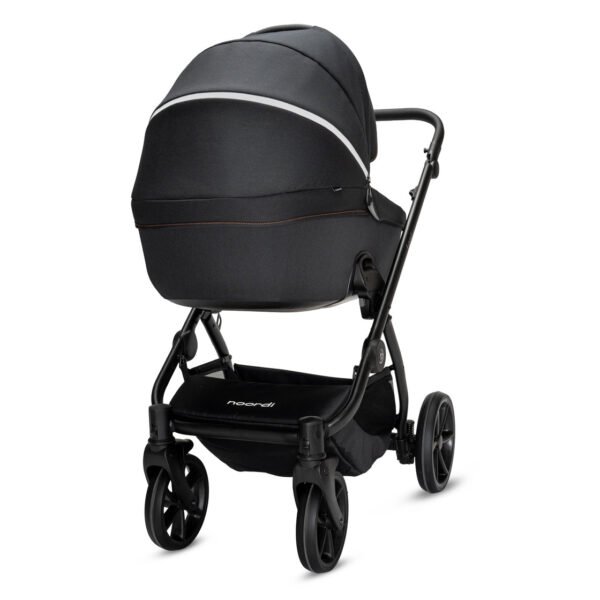 Noordi Fjordi V2 universālie ratiņi 2in1 Voyager Black (815)