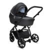 Noordi Fjordi V2 universālie ratiņi 2in1 Voyager Black (815)