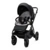Noordi Fjordi V2 universālie ratiņi 2in1 Voyager Black (815)