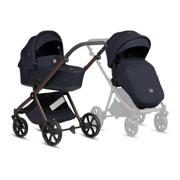 Tutis Mio3+ Thermo Midnight Limited Edition universālie ratiņi 2in1 (015)
