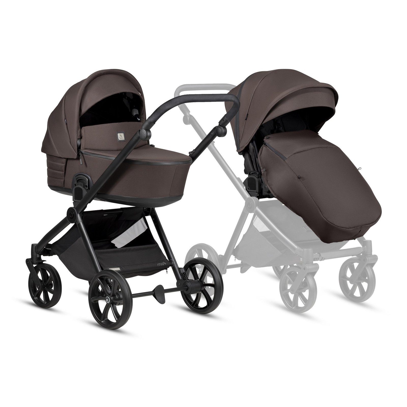 Tutis Mio3+ Thermo universālie ratiņi 2in1 (024)