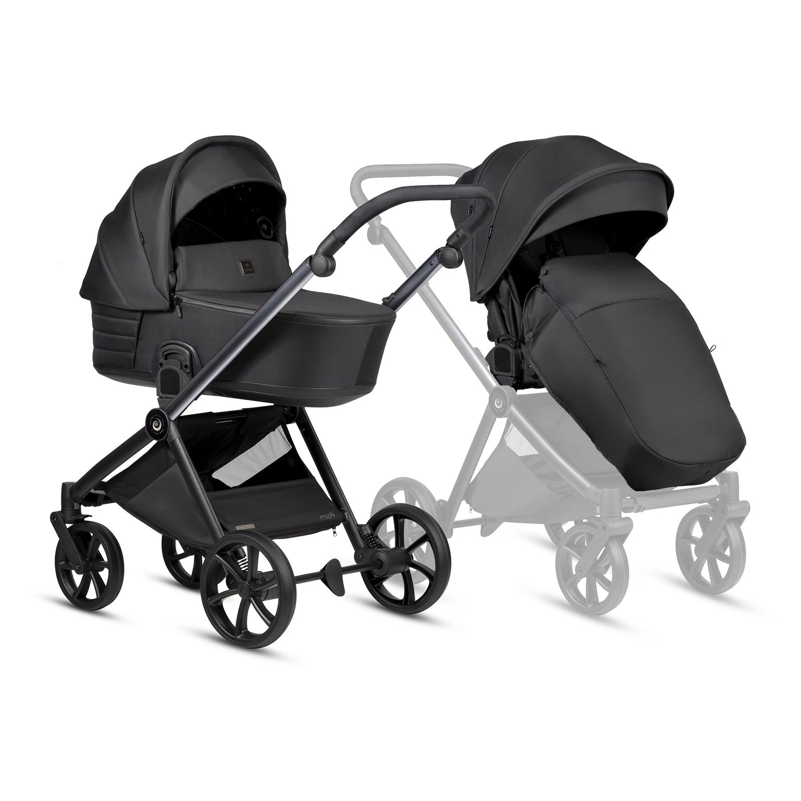 Tutis Mio3+ Thermo universālie ratiņi 2in1 (060)