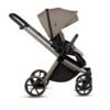 Tutis Mio3+ Thermo universālie ratiņi 2in1 Deep Taupe (078)