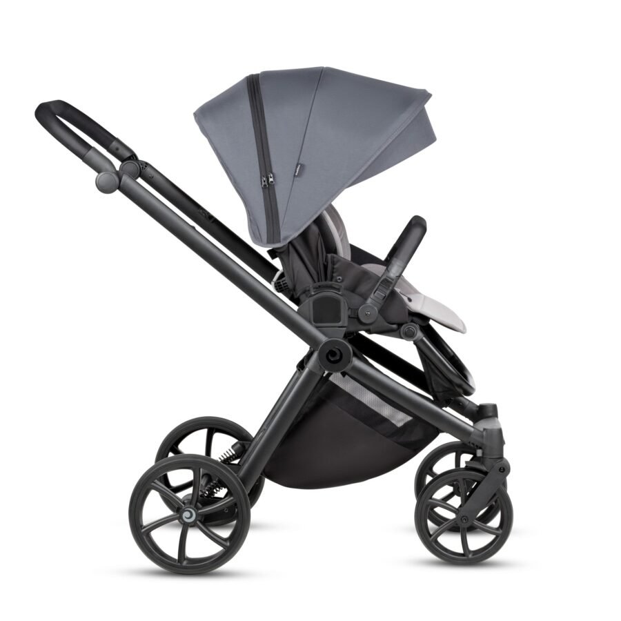 Tutis Mio3+ Thermo universālie ratiņi 2in1 Dark Grey (103)