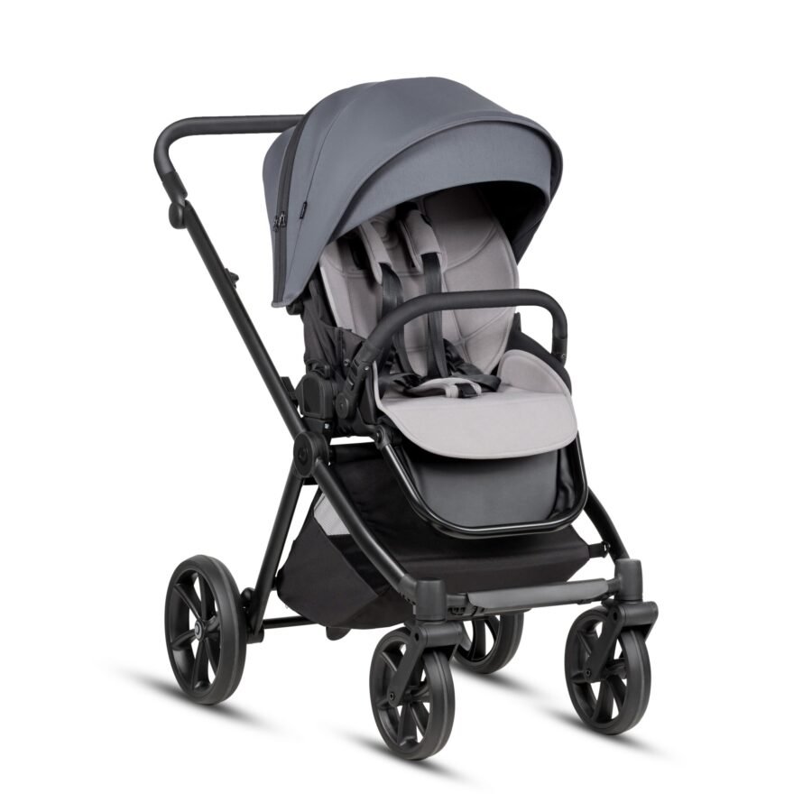 Tutis Mio3+ Thermo universālie ratiņi 2in1 Dark Grey (103)