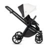 Tutis Mio3+ Thermo Leather Collection universālie ratiņi 2in1 Silver Grey (200)