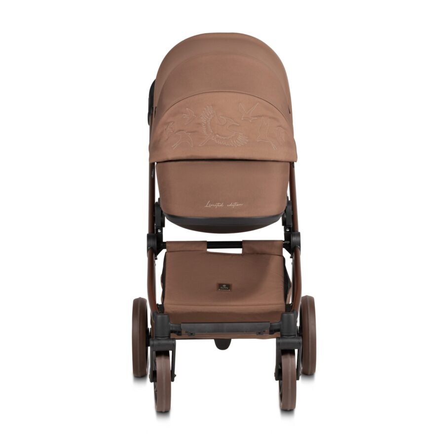 Tutis Mio3+ Thermo Brown Limited Edition universālie ratiņi 2in1 Hoopoe Brown (016)