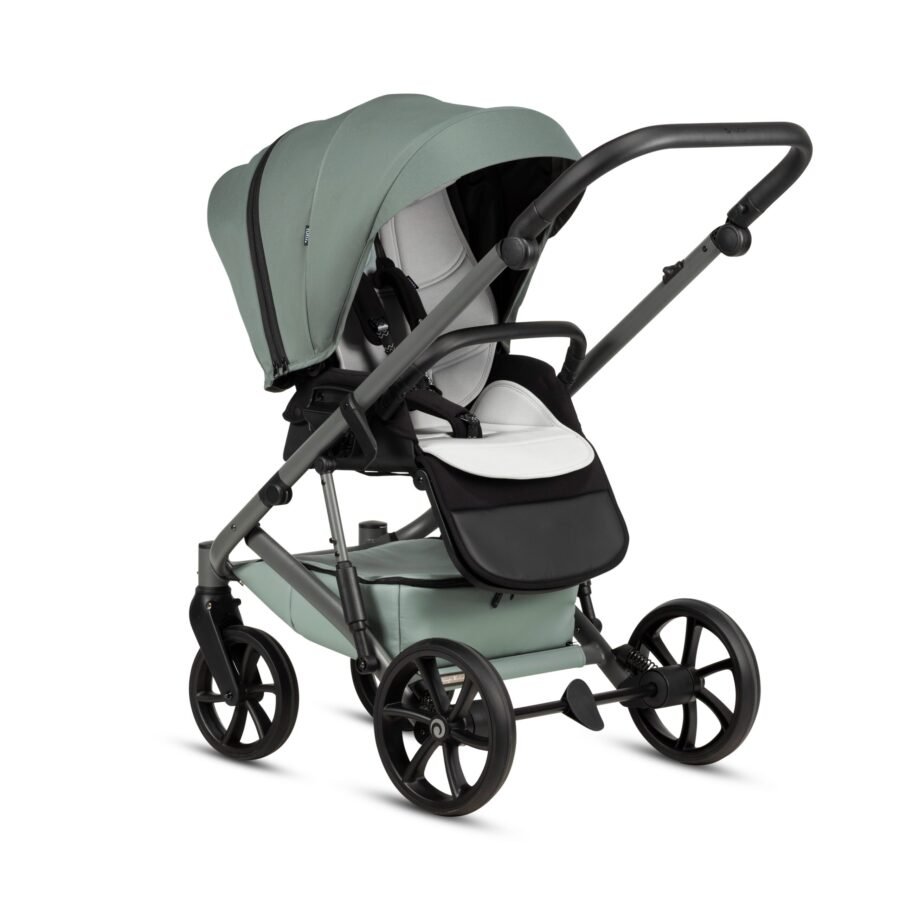 Tutis Viva6+ universālie ratiņi 2in1 Sage (039)