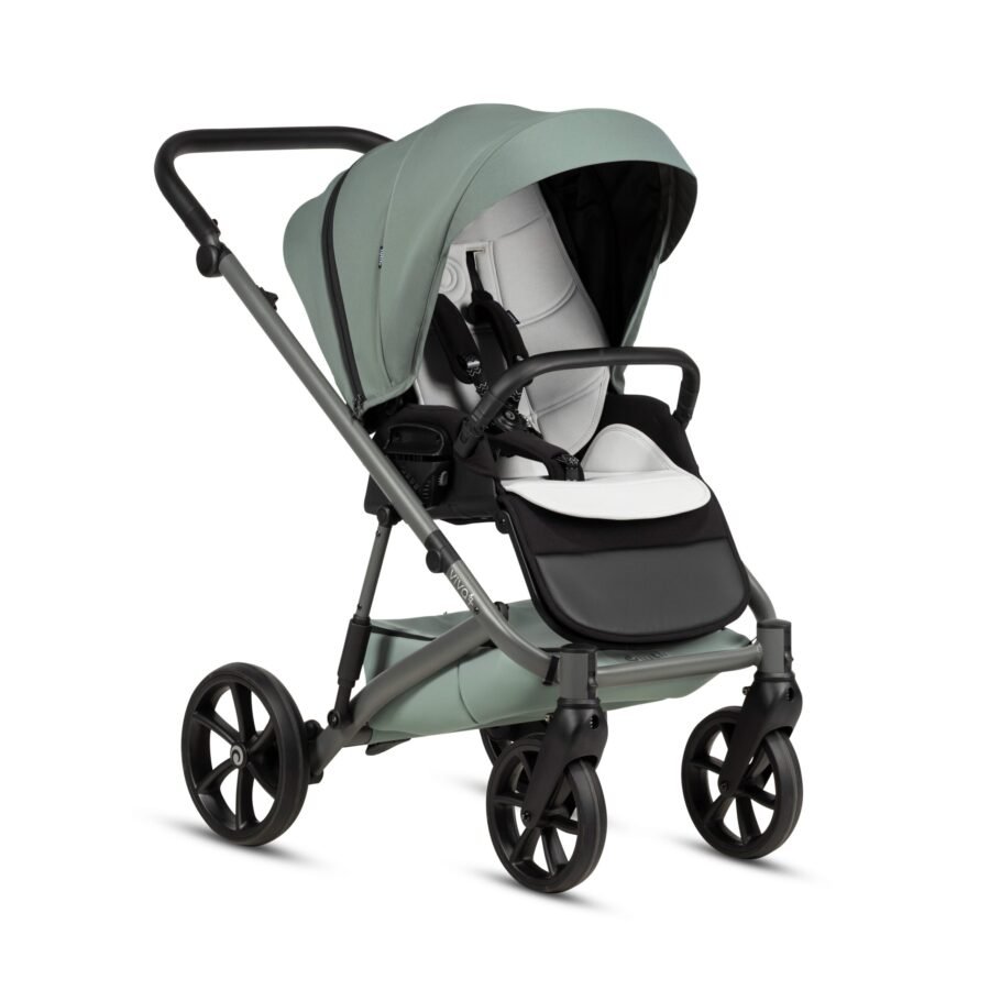 Tutis Viva6+ universālie ratiņi 2in1 Sage (039)