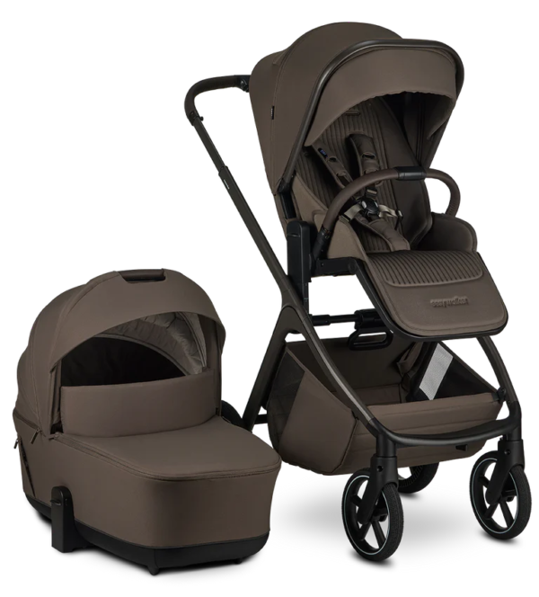 Easywalker Zoey universālie ratiņi 2in1 Chestnut Brown