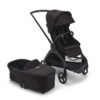 Bugaboo Dragonfly universālie ratiņi 2in1 Black/Midnight Black