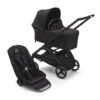 Bugaboo Dragonfly universālie ratiņi 2in1 Black/Midnight Black