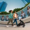 Bugaboo Dragonfly universālie ratiņi 2in1 Black/Midnight Black
