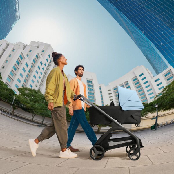 Bugaboo Dragonfly universālie ratiņi 2in1 Black/Midnight Black