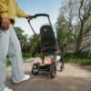 Bugaboo Dragonfly universālie ratiņi 2in1 Black/Midnight Black