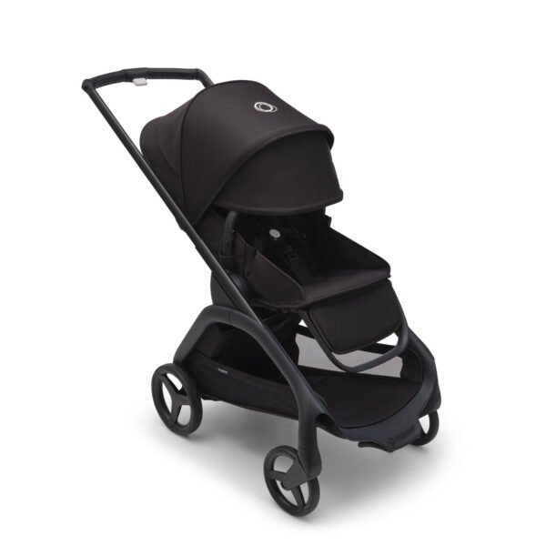 Bugaboo Dragonfly universālie ratiņi 2in1 Black/Midnight Black