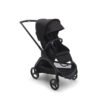 Bugaboo Dragonfly universālie ratiņi 2in1 Black/Midnight Black