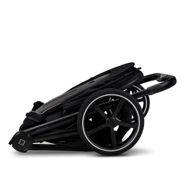 Moon Resea 2.0 universālie ratiņi 2in1 Black