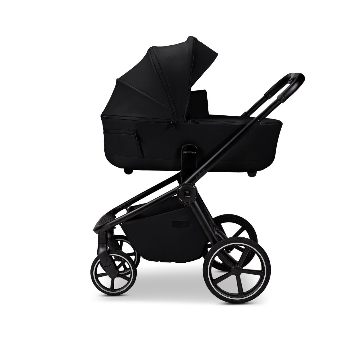 Moon Resea 2.0 universālie ratiņi 2in1 Black