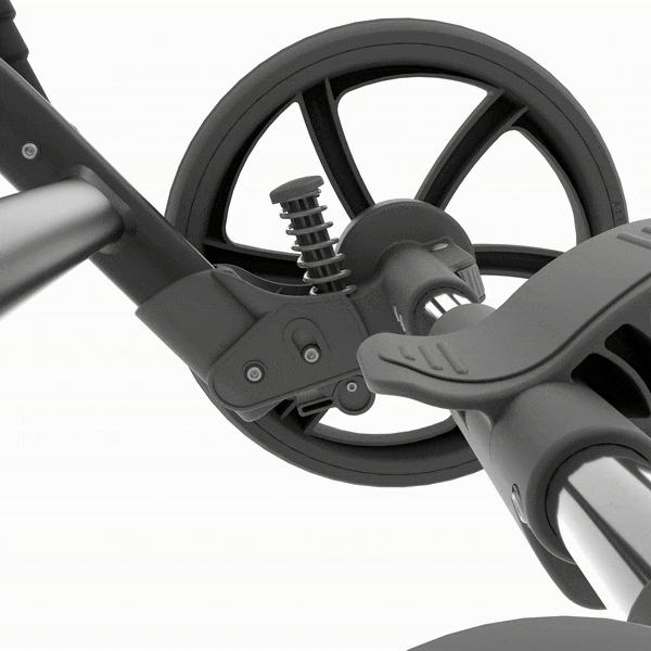 Tutis Viva⁵ Leather universālie ratiņi 2in1 (086)