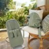 BabyBjörn Begin šūpuļkrēsls – Light Green Brushed Woven – foto 2