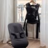 BabyBjörn Begin šūpuļkrēsls – Dark Grey Mesh – foto 3
