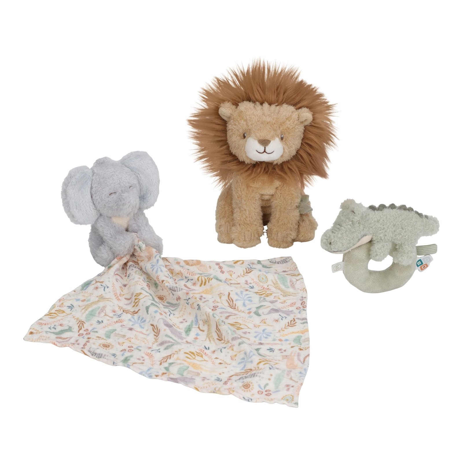 Little Dutch dāvanu komplekts jaundzimušajam – Safari Friends – foto 1