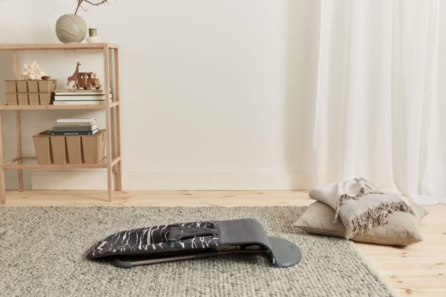 BabyBjörn Bliss šūpuļkrēsls – Landscape Anthracite – foto 4