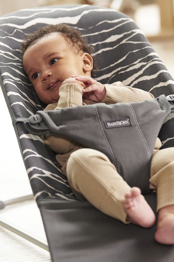 BabyBjörn Bliss šūpuļkrēsls – Landscape Anthracite – foto 3
