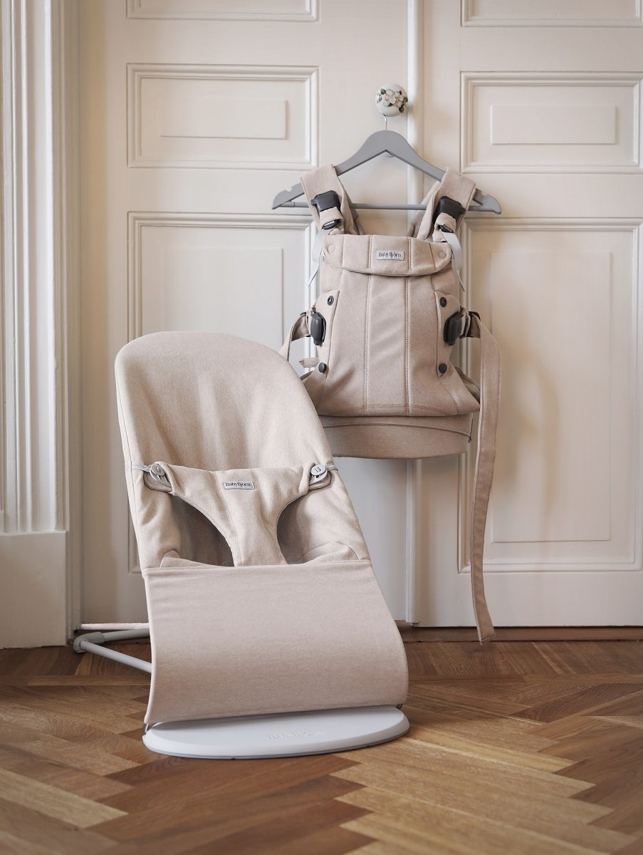 BabyBjörn Bliss šūpuļkrēsls – Light Beige Melange – foto 2