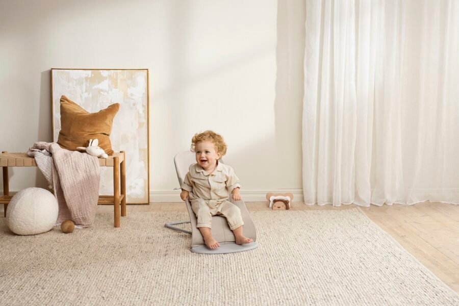 BabyBjörn Bliss šūpuļkrēsls – Light Beige Melange – foto 4