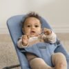 BabyBjörn Bliss šūpuļkrēsls – Blue Melange – foto 2