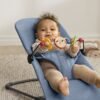 BabyBjörn Bliss šūpuļkrēsls – Blue Melange – foto 4