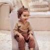 BabyBjörn Bliss šūpuļkrēsls – Sand Grey Woven Petal Quilt – foto 6