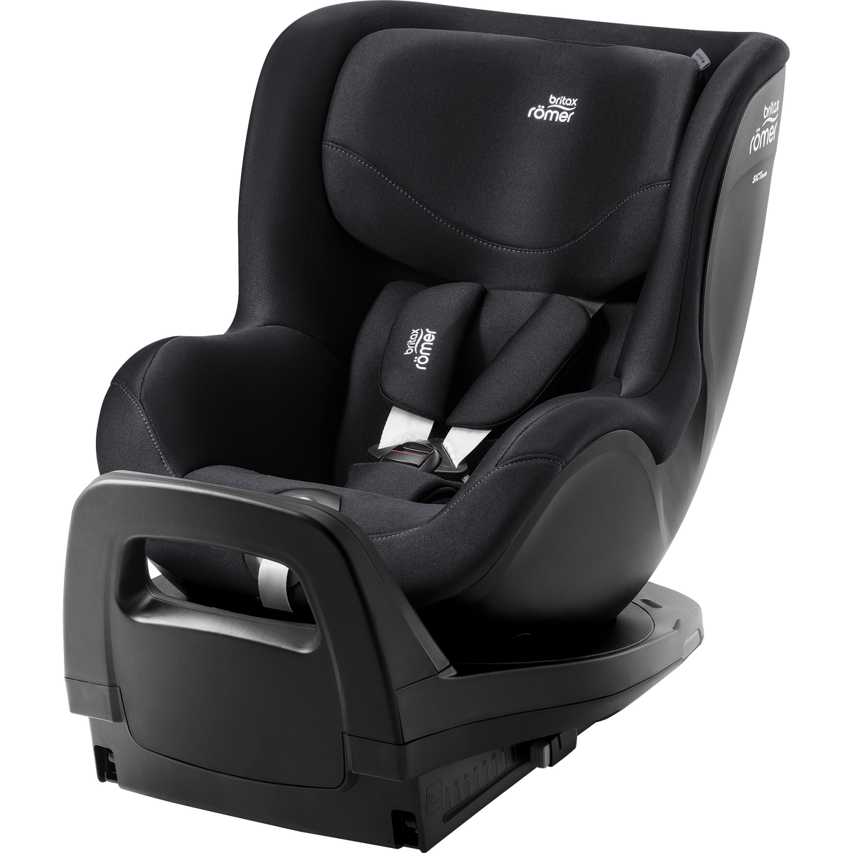 01_DUALFIX_PRO_M_DeepBlack_02_2025_72dpi_2000x2000px.png Britax Römer Dualfix Pro M i-Size autokrēsls 61-105 cm, Deep Black