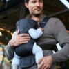 BabyBjörn Mini 3D Mesh ķengursoma Navy Blue