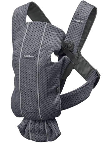 BabyBjörn Mini 3D Airy Mesh ķengursoma Anthracite