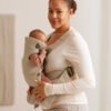 BabyBjörn Mini Woven ķengursoma Beige