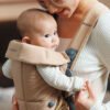 BabyBjörn Mini Woven ķengursoma Beige