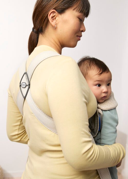 BabyBjörn Mini 3D Mesh ķengursoma Cream